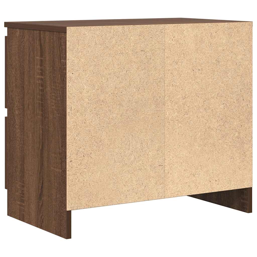 telerikapp Pruun tamm 60x35x54 cm Engineered Wood