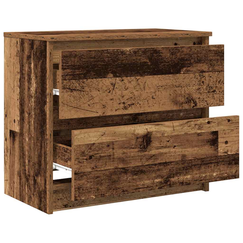 Тумба под телевизор Old Wood 60x35x54 см Инженерная древесина