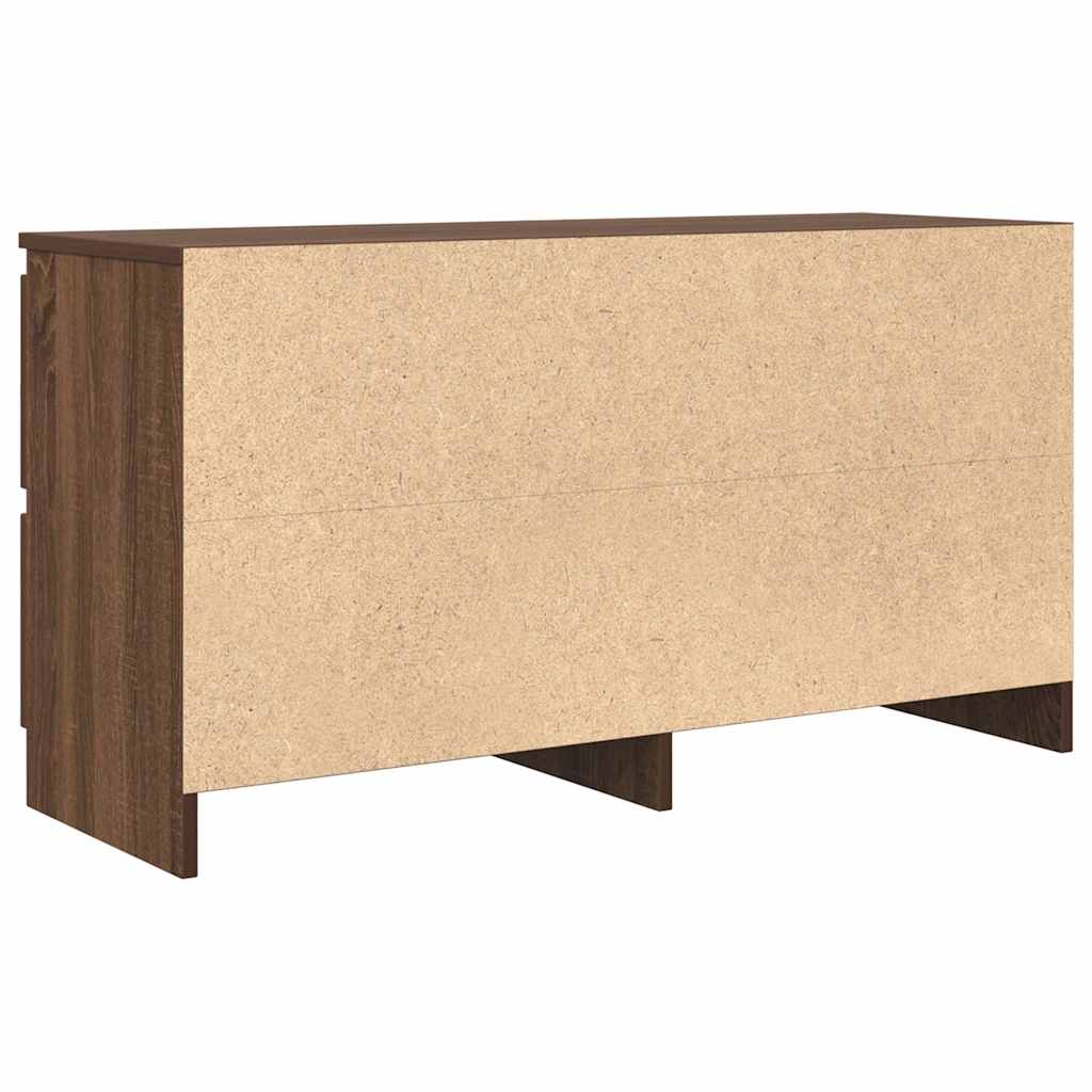 telerikapp pruun tamm 100x35x54 cm Engineered Wood