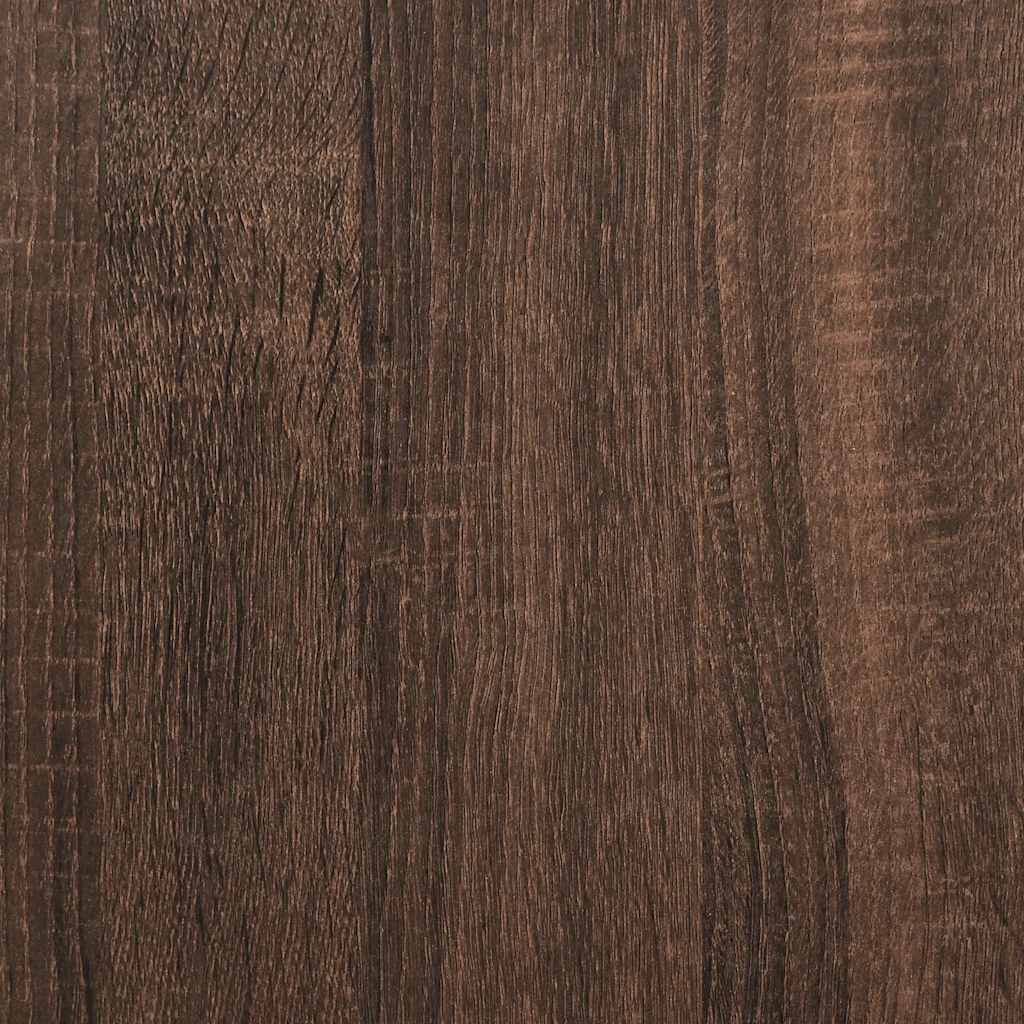 telerikapp pruun tamm 100x35x54 cm Engineered Wood