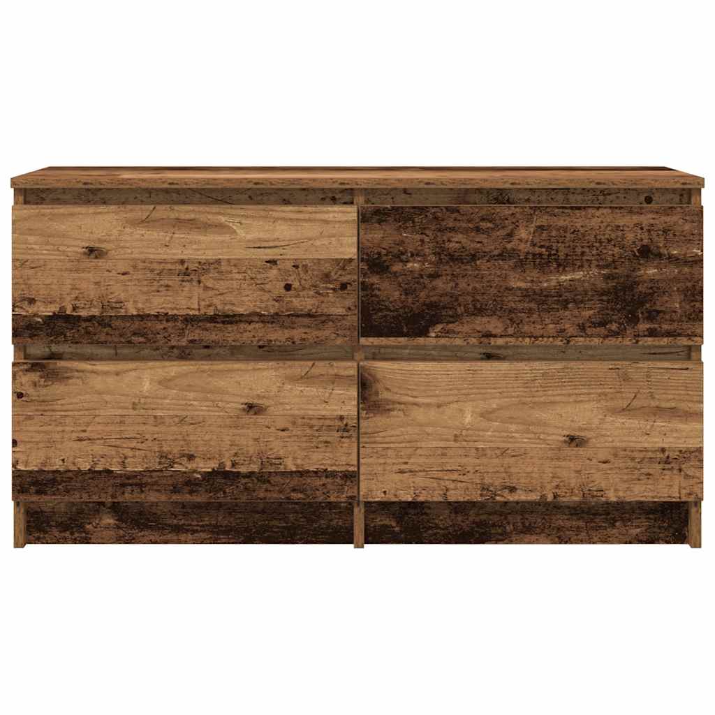 Тумба под телевизор Old Wood 100x35x54 см Инженерная древесина