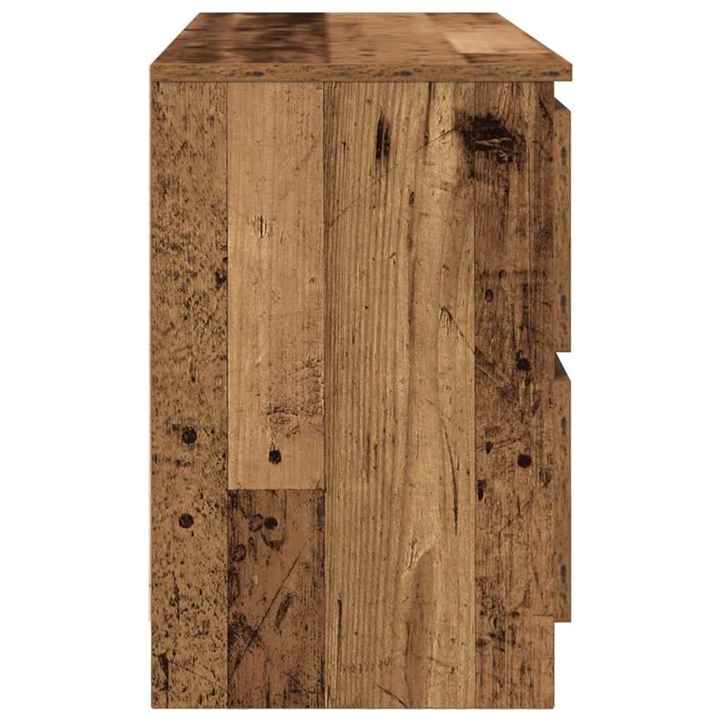 telerikapp Old Wood 100x35x54 cm Engineered Wood