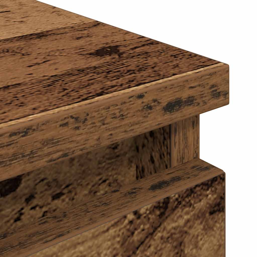 telerikapp Old Wood 100x35x54 cm Engineered Wood