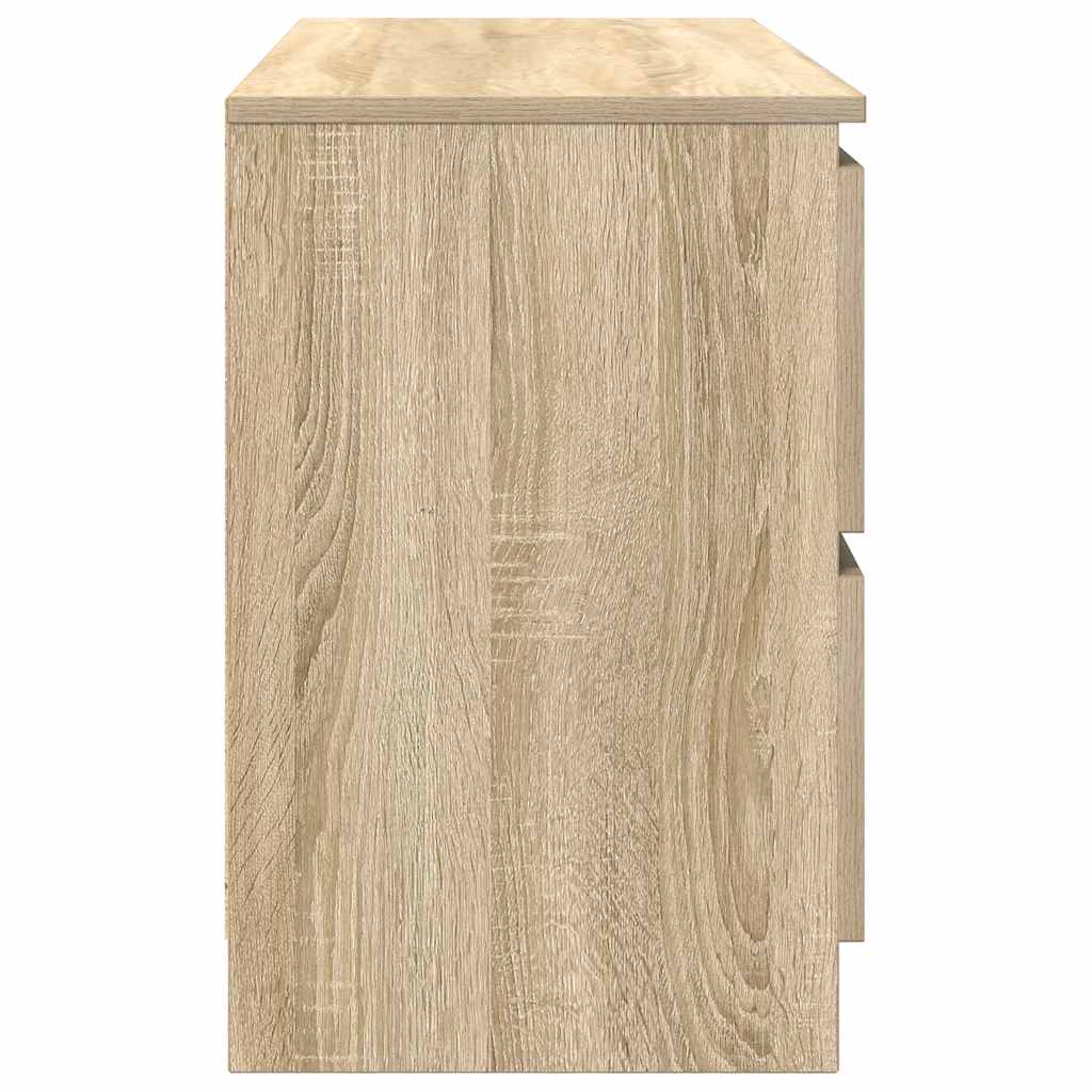 telerikapp Sonoma tamm 100x35x54 cm Engineered Wood