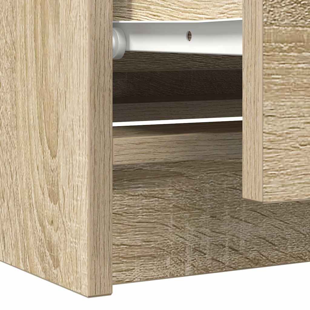 telerikapp Sonoma tamm 100x35x54 cm Engineered Wood