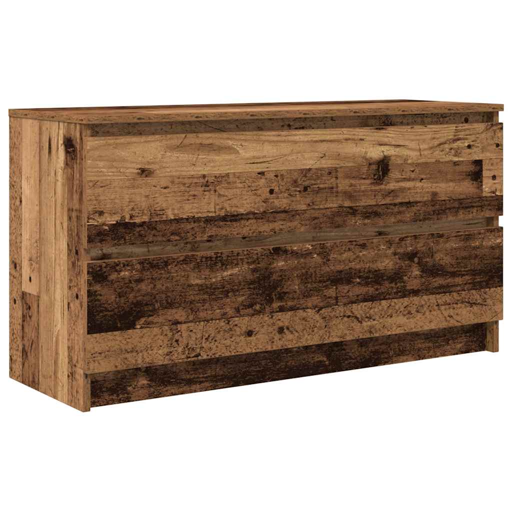 Тумба под телевизор Old Wood 100x35x54 см Инженерная древесина