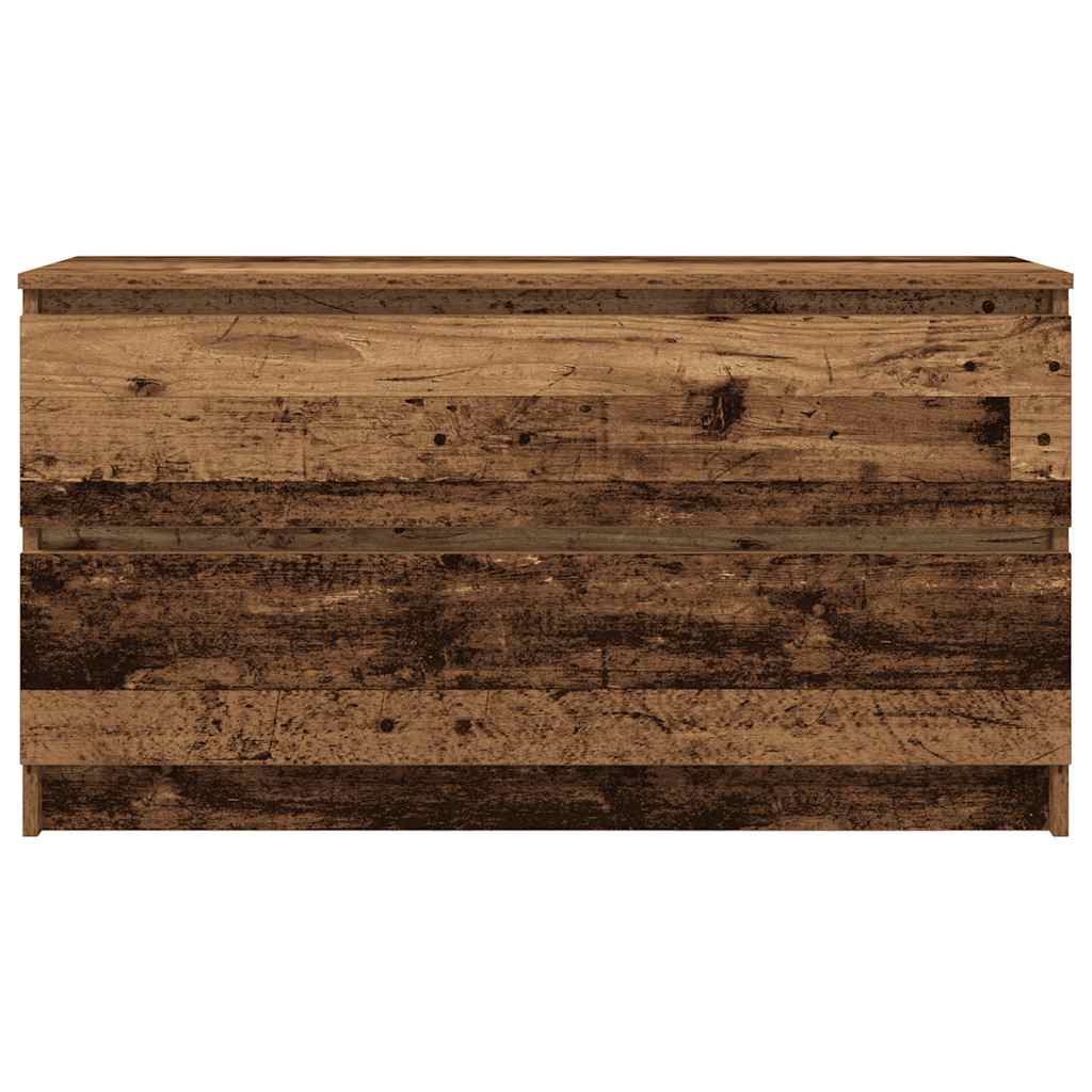 Тумба под телевизор Old Wood 100x35x54 см Инженерная древесина