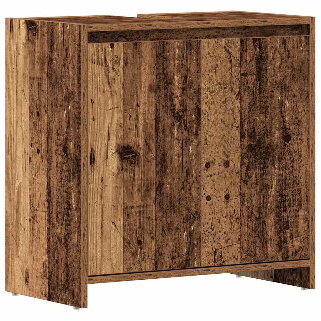 Vannitoa valamukapp Vana puit 60x33x60 cm Engineered Wood