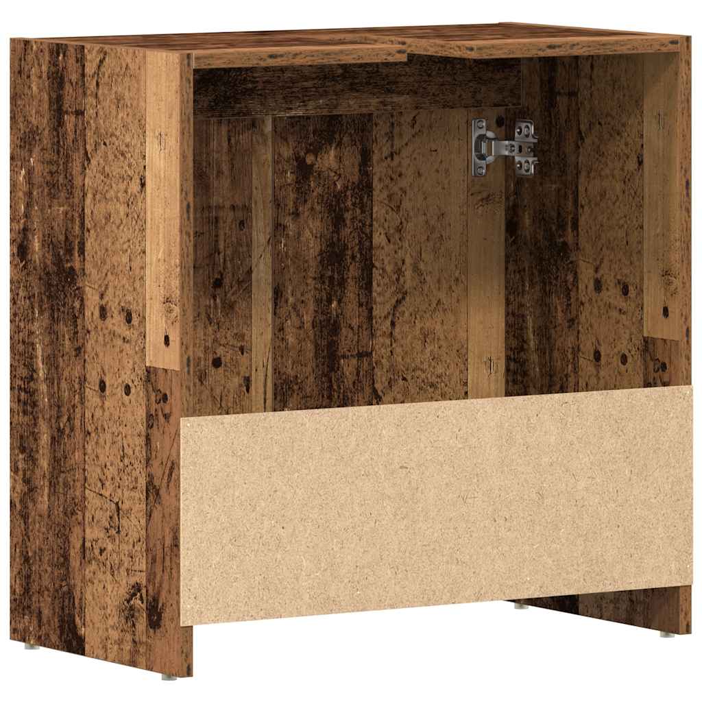 Vannitoa valamukapp Vana puit 60x33x60 cm Engineered Wood