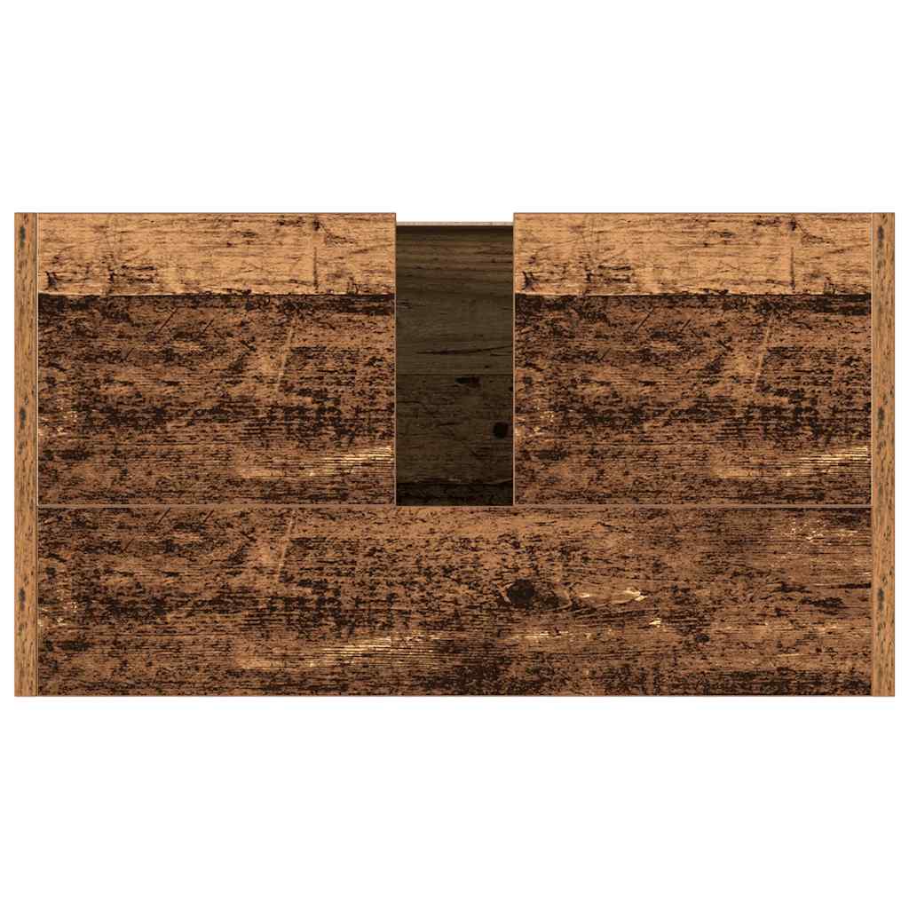 Vannitoa valamukapp Vana puit 60x33x60 cm Engineered Wood