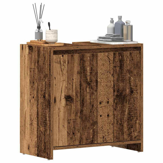 Vannitoa valamukapp Vana puit 60x33x60 cm Engineered Wood