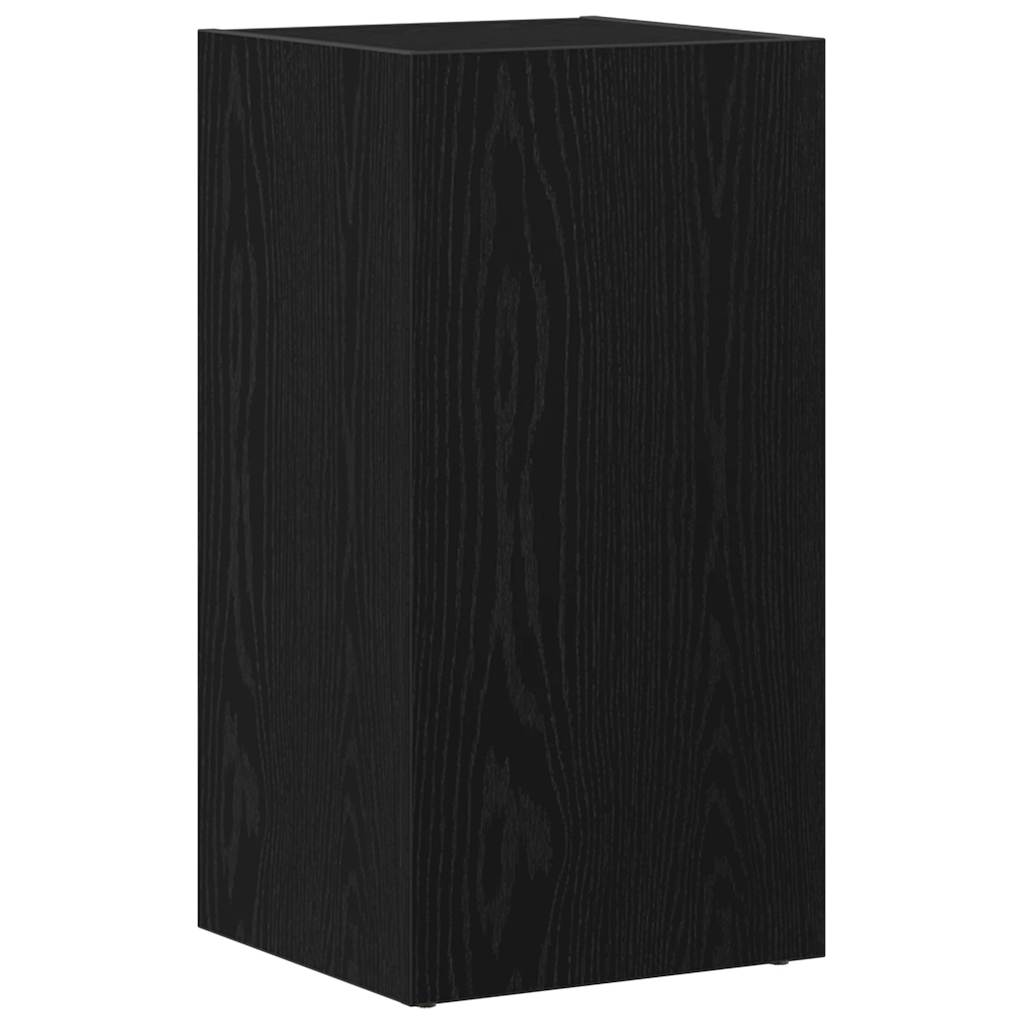 LP hoiukast must tamm 71x34x36 cm Engineered Wood