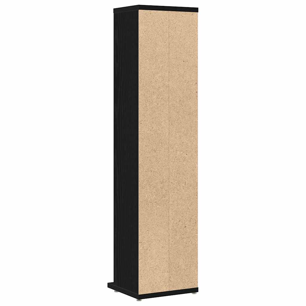 CD-kapp Must tamm 21x20x88 cm Engineered Wood